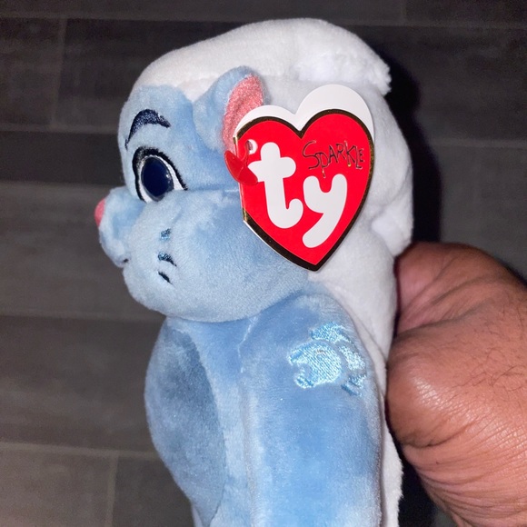 Ty Sparkle Beanie Baby Bunga Disney The Lion Guard King Plush Glitter Eyes - Picture 3 of 4